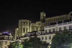 Luzes de Natal - Rossio, Convento do Carmo