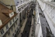 Vista sobre Lisboa - Rua do Carmo